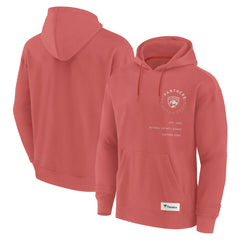 Florida Panthers Fanatics Future Ground Info Pullover Hoodie - Red - NHL