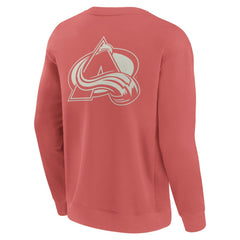 Colorado Avalanche Fanatics Elements Future Ground Lettering Pullover Sweatshirt - Red - NHL