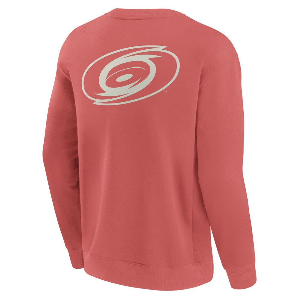 Carolina Hurricanes Fanatics Elements Future Ground Lettering Pullover Sweatshirt - Red - NHL