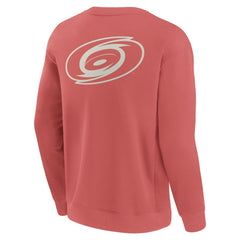 Carolina Hurricanes Fanatics Elements Future Ground Lettering Pullover Sweatshirt - Red - NHL