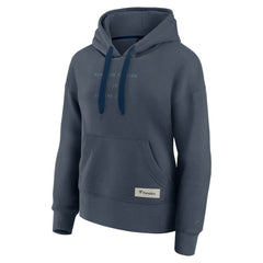 New York Rangers Fanatics Women's Elements Future Ground Subtle Tonal Pullover Hoodie - Blue - NHL