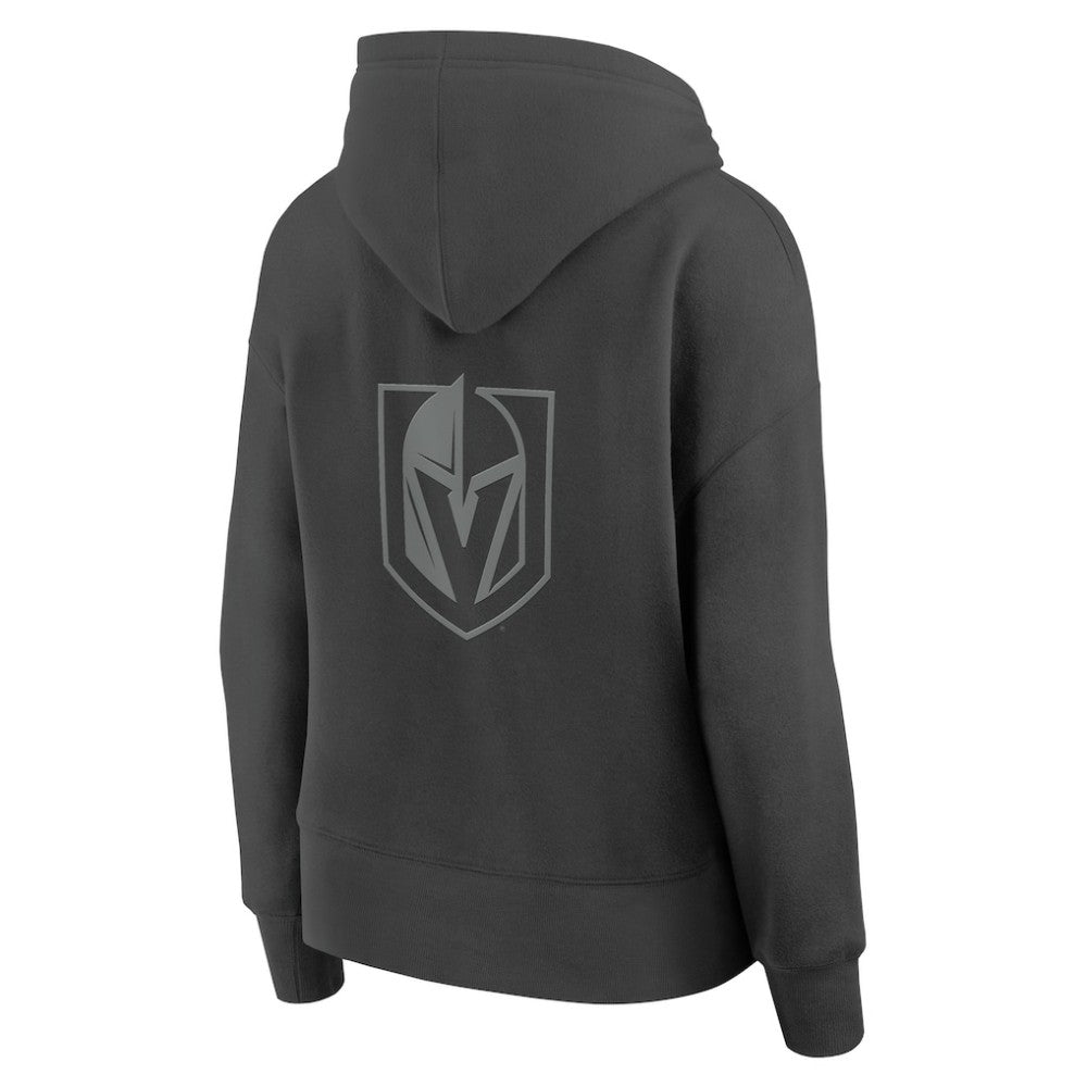 Vegas Golden Knights Fanatics Women's Elements Future Ground Subtle Tonal Pullover Hoodie - Charcoal - NHL