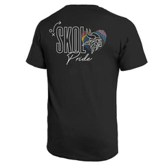 Minnesota Vikings Majestic Threads Pride Pocket T-Shirt Black | NFL