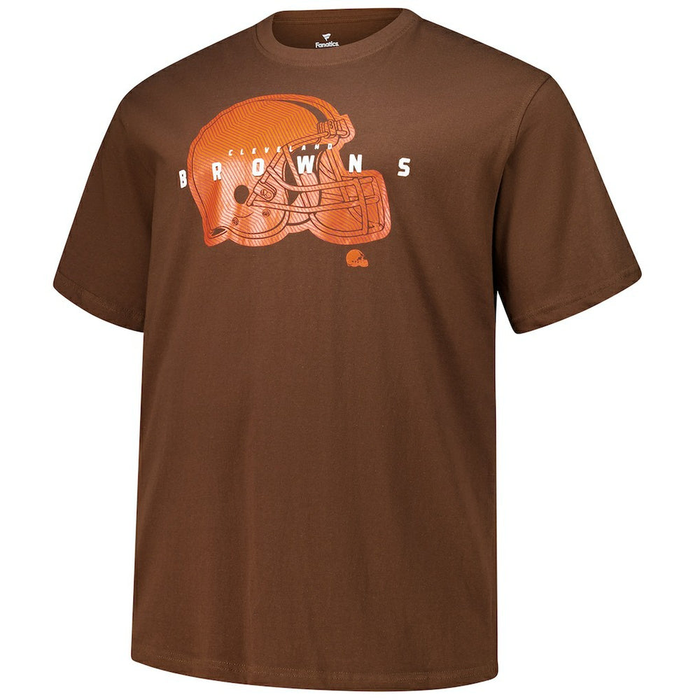 Cleveland Browns Big & Tall Coordinate T-Shirt Brown | Fanatics