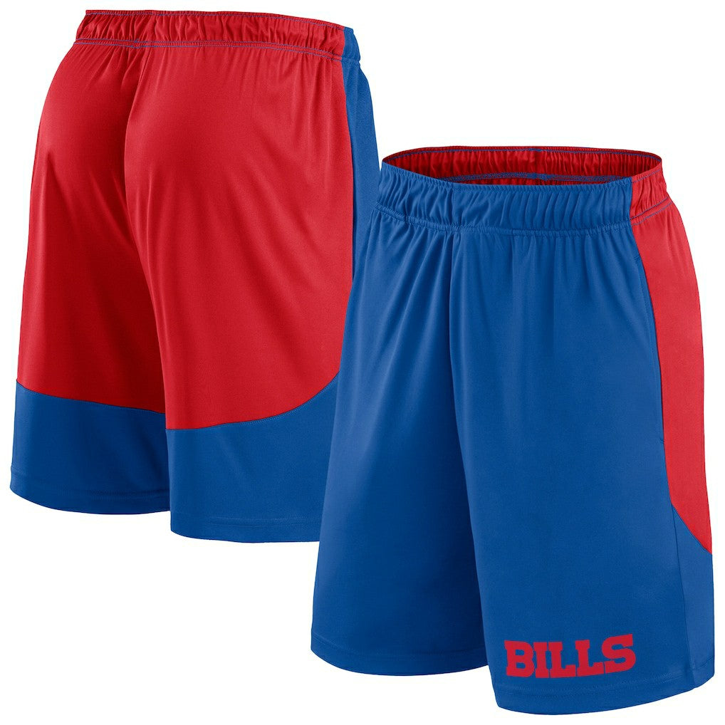 Buffalo Bills Big & Tall Launch Shorts Royal/Red | Fanatics