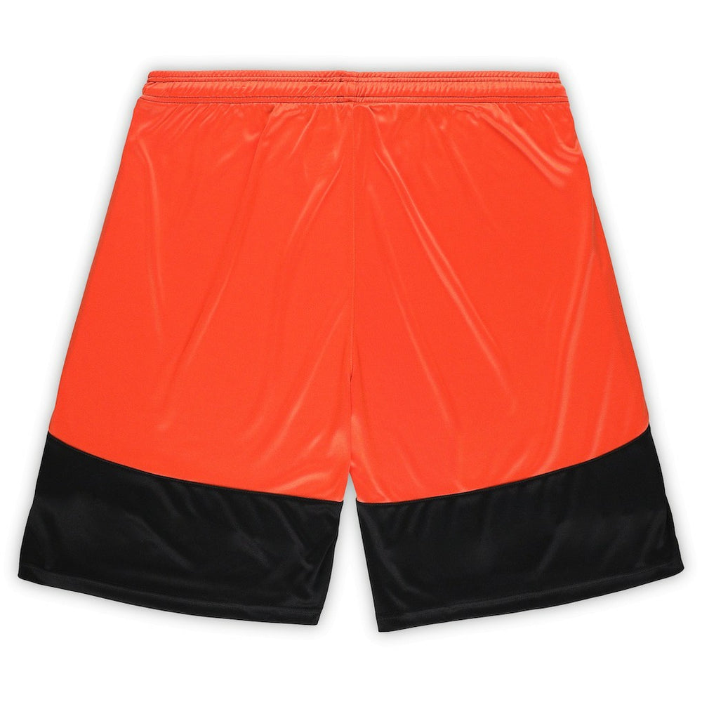 Cincinnati Bengals Big & Tall Launch Shorts Black/Orange | Fanatics