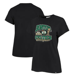 Boston Celtics '47 Women's 2024 NBA Finals Champions Trophy Franklin T-Shirt Black - NBA