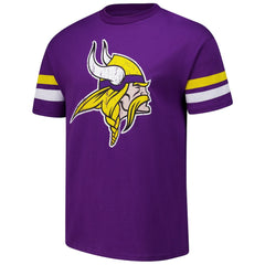 J.J. McCarthy Minnesota Vikings Majestic Threads Name & Number Oversized Fit T-Shirt Purple | NFL