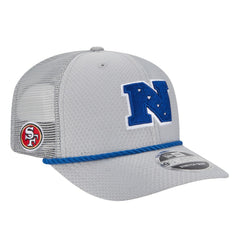 San Francisco 49ers New Era 2025 Pro Bowl 9SEVENTY Stretch-Snap Hat Gray | NFL