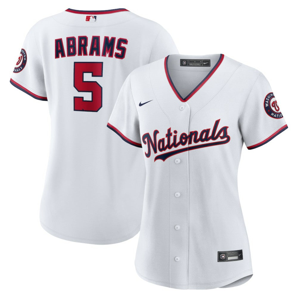 CJ Abrams Washington Nationals Nike Women's Home Replica Player Jersey - MLB
