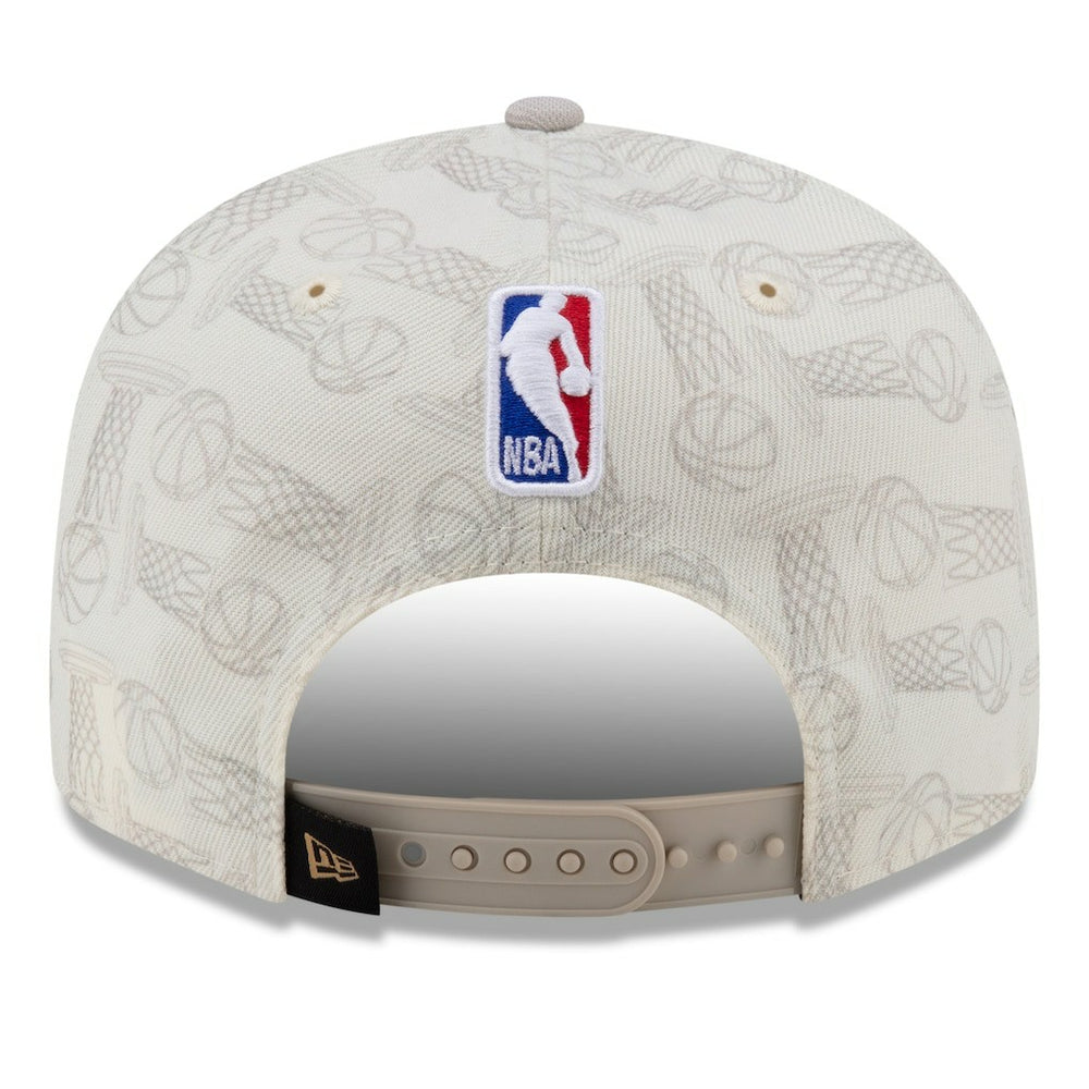 Boston Celtics 2024 NBA Finals Champions Locker Room 9FIFTY Snapback Hat Cream - NBA