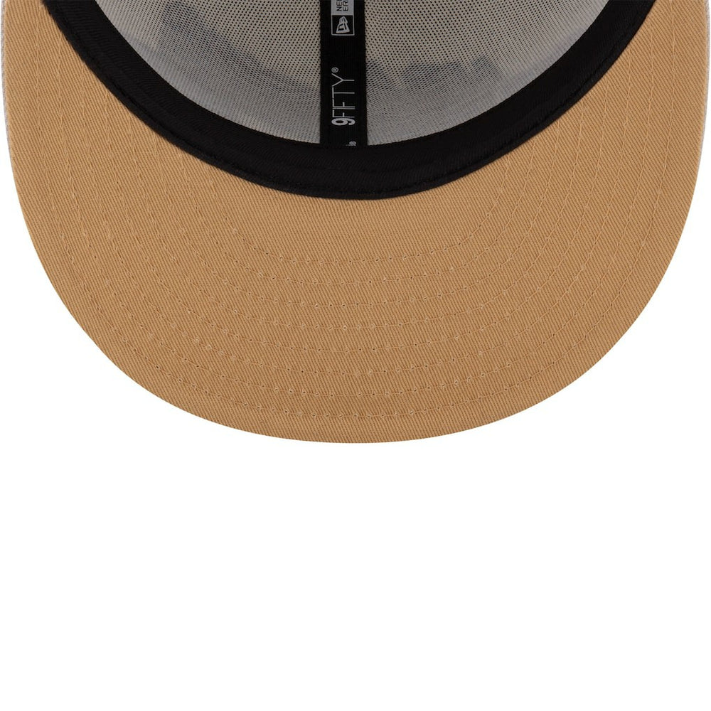 Boston Celtics 2024 NBA Finals Champions Locker Room 9FIFTY Snapback Hat Cream - NBA