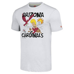 Arizona Cardinals NFL x Homage x Beavis and Butt-Head Unisex Tri-Blend T-Shirt – Ash | NFL