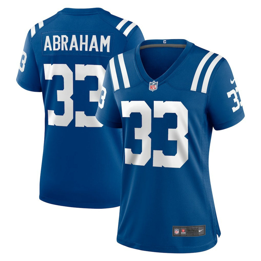 Micah Abraham Indianapolis Colts Women's Game Jersey Royal | Nike for Sale