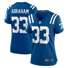 Micah Abraham Indianapolis Colts Women's Game Jersey Royal | Nike for Sale