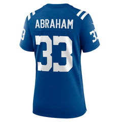 Micah Abraham Indianapolis Colts Women's Game Jersey Royal | Nike for Sale