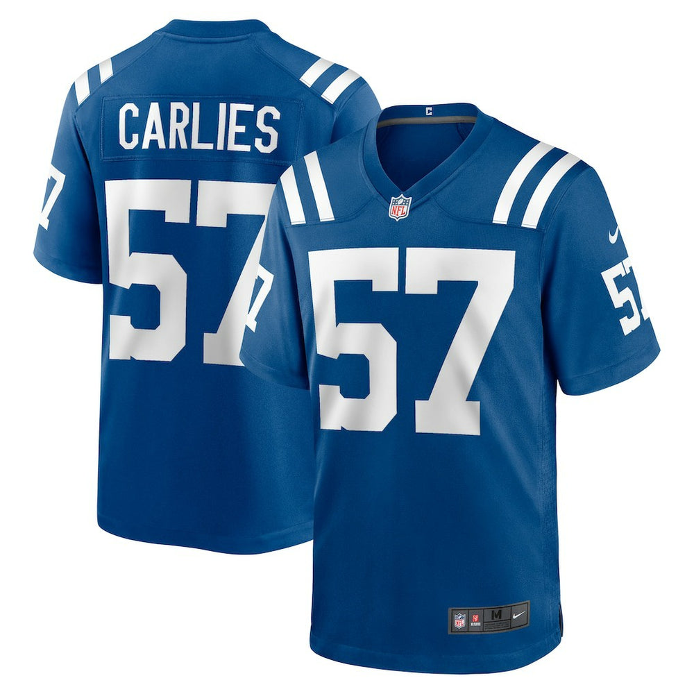 Jaylon Carlies Indianapolis Colts Game Jersey Royal | Nike for Sale