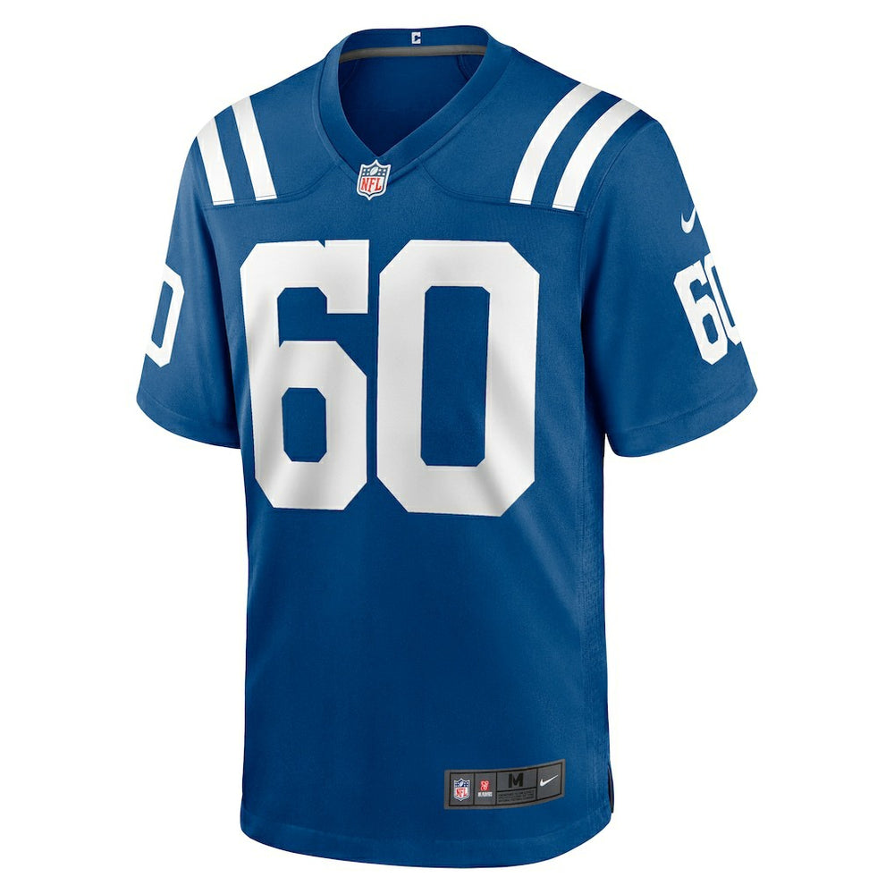 Tanor Bortolini Indianapolis Colts Game Jersey Royal | Nike for Sale