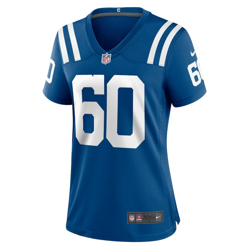 Tanor Bortolini Indianapolis Colts Women's Game Jersey Royal | Nike for Sale