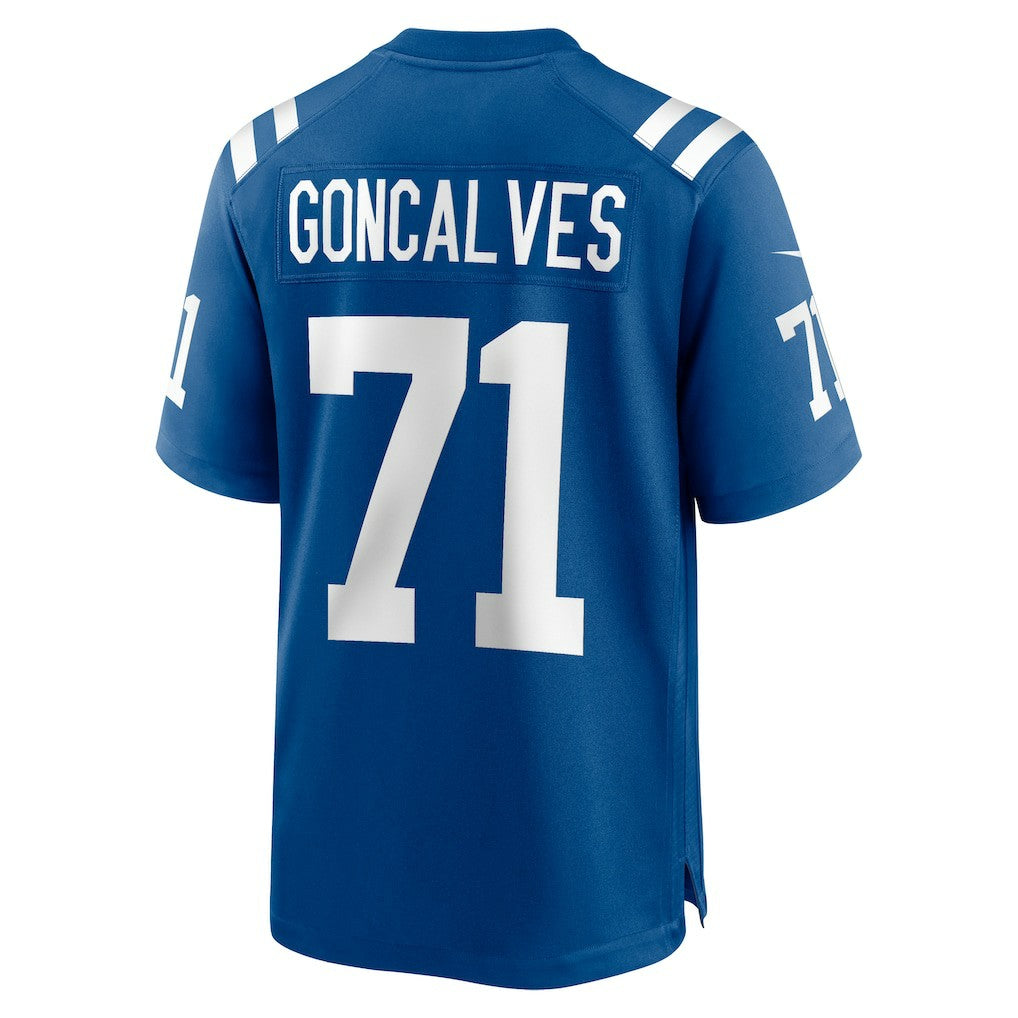 Matt Goncalves Indianapolis Colts Game Jersey Royal | Nike for Sale