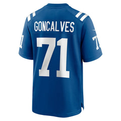Matt Goncalves Indianapolis Colts Game Jersey Royal | Nike for Sale