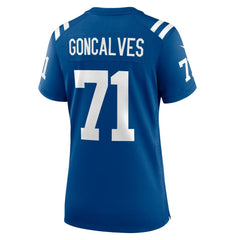 Matt Goncalves Indianapolis Colts Women's Game Jersey Royal | Nike for Sale