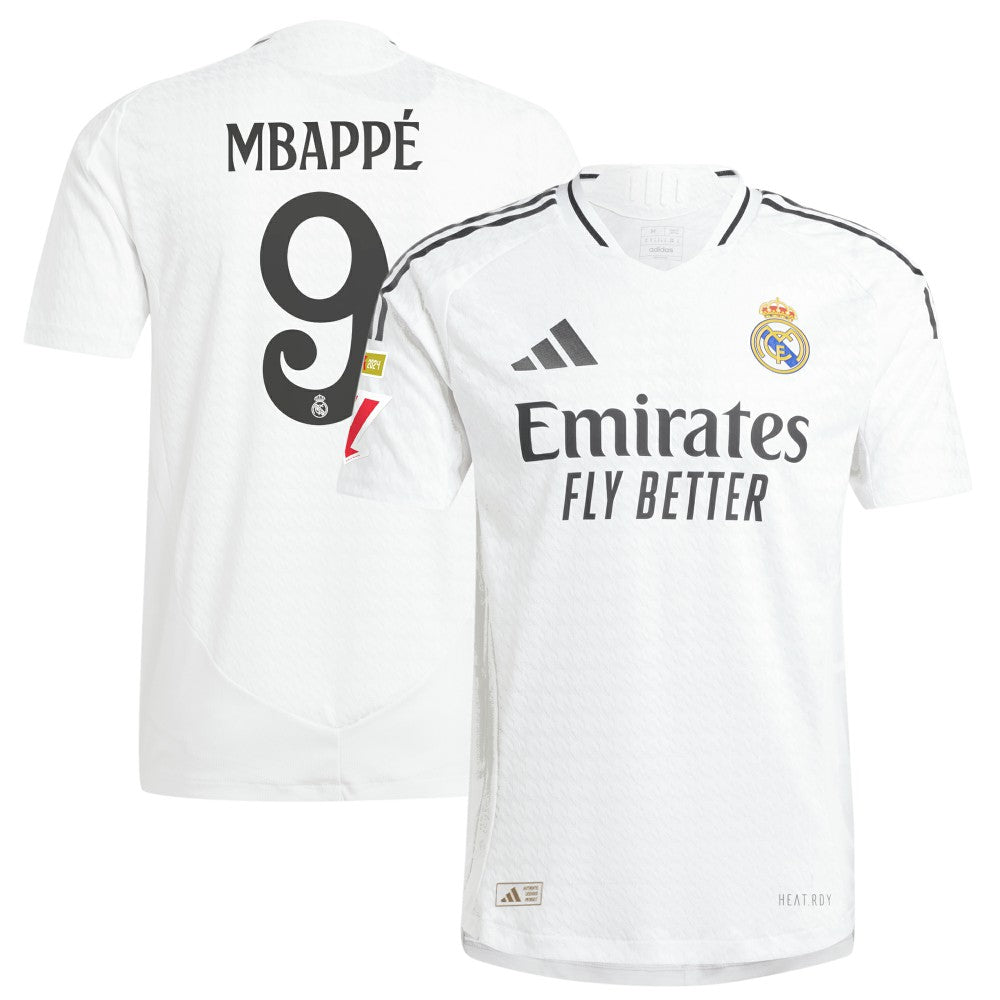 Kylian Mbappé Real Madrid 2024/25 Home Player Jersey White | Adidas online