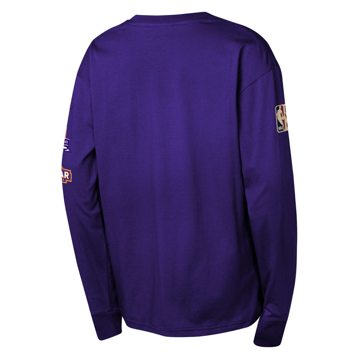 Phoenix Suns Youth Hardwood Classics All Over Long Sleeve T-Shirt Purple - NBA
