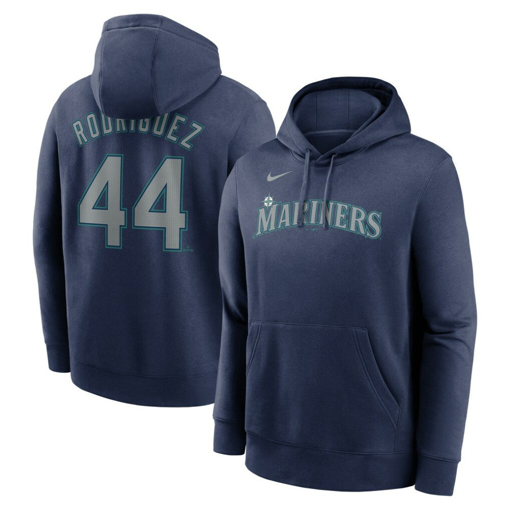 Julio Rodríguez Seattle Mariners Nike Player Name & Number Club Fleece Pullover Hoodie - MLB