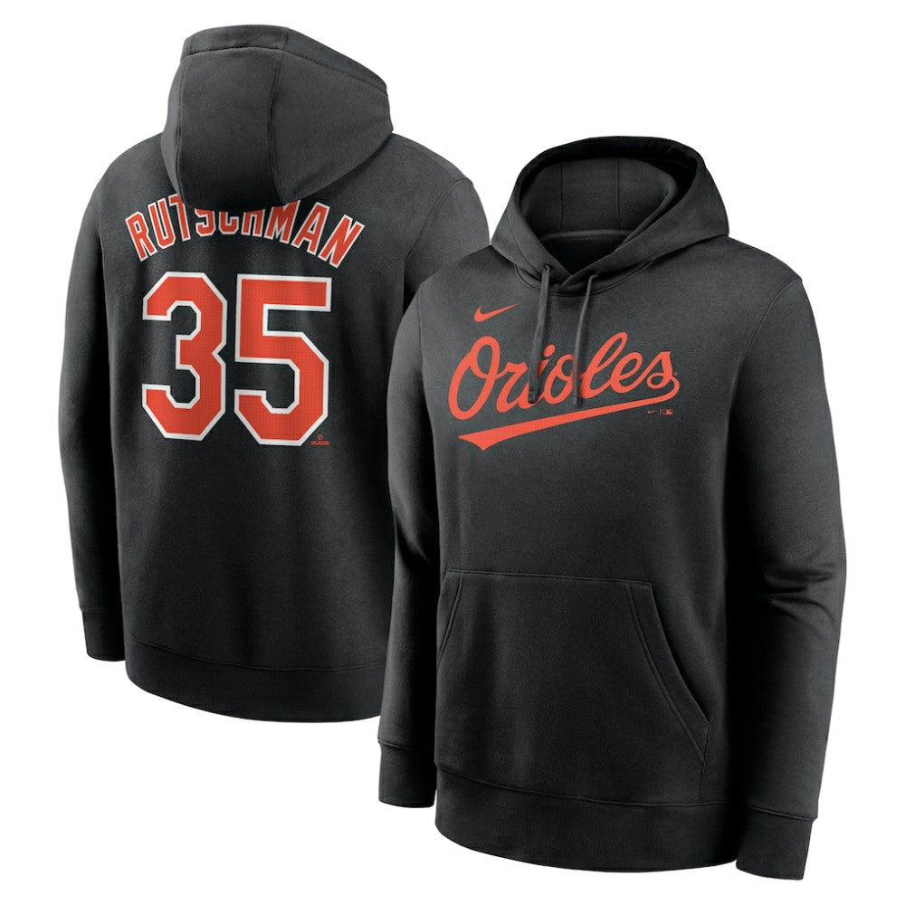 Adley Rutschman Baltimore Orioles Nike Player Name & Number Club Pullover Hoodie - MLB