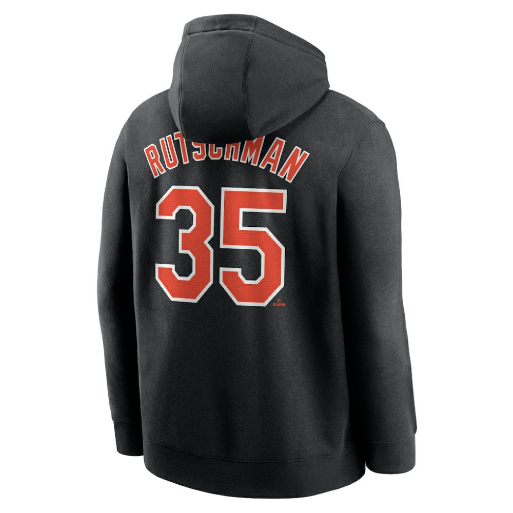 Adley Rutschman Baltimore Orioles Nike Player Name & Number Club Pullover Hoodie - MLB