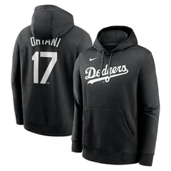 Shohei Ohtani Los Angeles Dodgers Nike Player Name & Number Club Fleece Pullover Hoodie - MLB