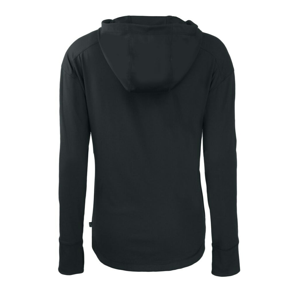 New York Jets Cutter & Buck Women's Primary Logo Daybreak Eco Recycled Full-Zip Hoodie Jacket Black | NFL