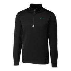 New York Jets Cutter & Buck Primary Logo Traverse Stretch Quarter-Zip Top Black | NFL