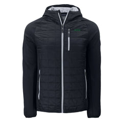 New York Jets Cutter & Buck Primary Logo Rainier PrimaLoft Eco Full-Zip Hybrid Jacket Black | NFL
