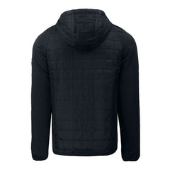 New York Jets Cutter & Buck Primary Logo Rainier PrimaLoft Eco Full-Zip Hybrid Jacket Black | NFL