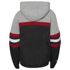 Detroit Red Wings Mitchell & Ness Youth Head Coach Pullover Hoodie - Black - NHL