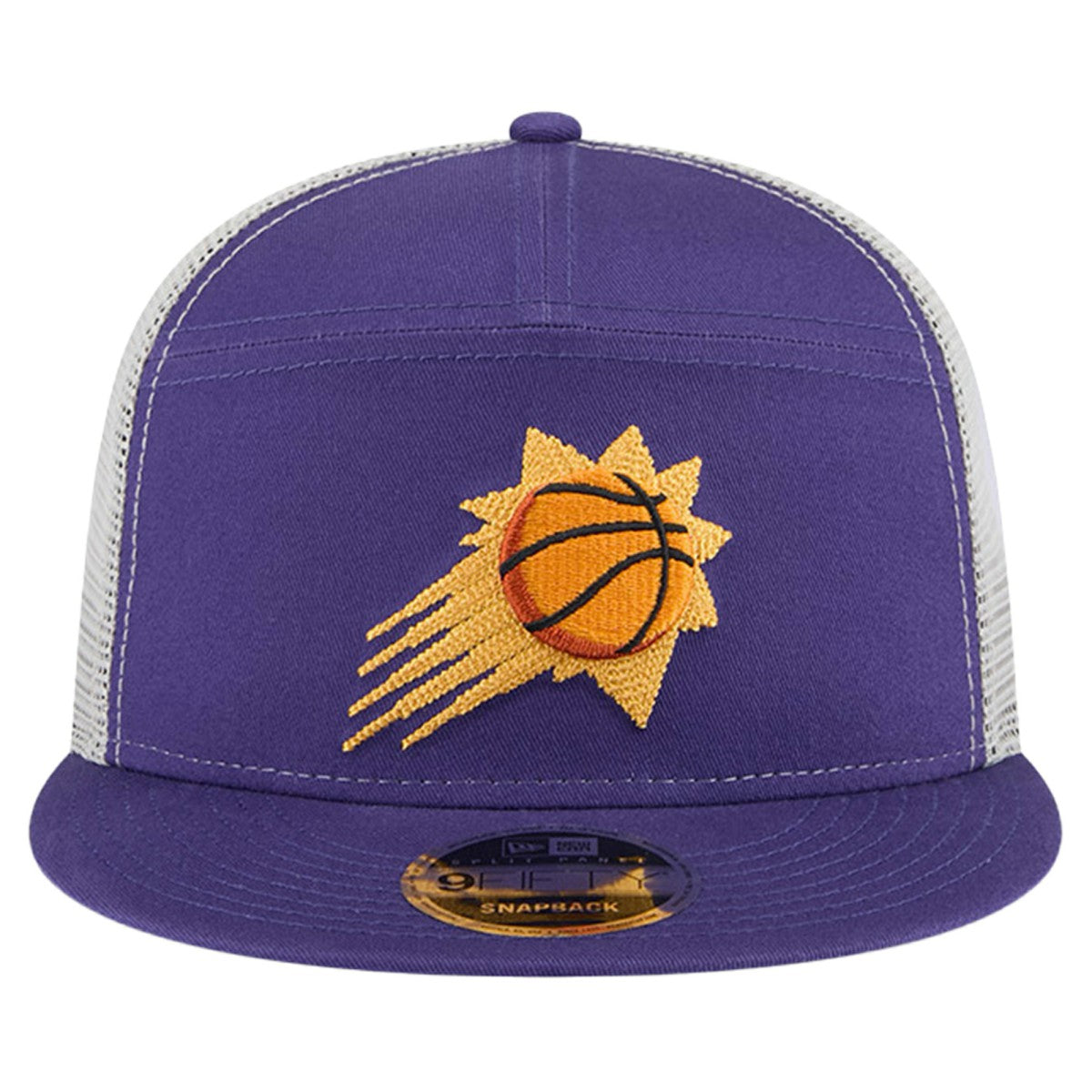 Phoenix Suns Victory Grove Split Panel 9FIFTY Snapback Hat Purple - NBA