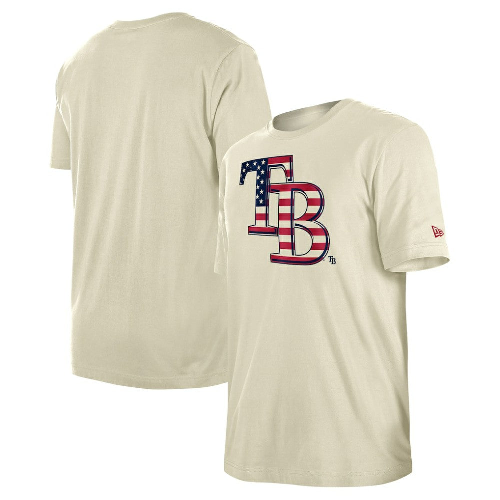 Tampa Bay Rays New Era Americana Flag Fill T-Shirt - MLB