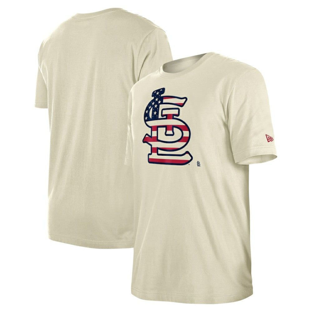 St. Louis Cardinals New Era Americana Flag Fill T-Shirt - MLB