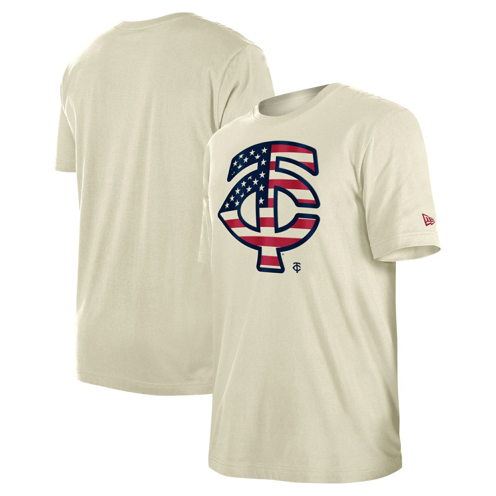 Minnesota Twins New Era Americana Flag Fill T-Shirt - MLB