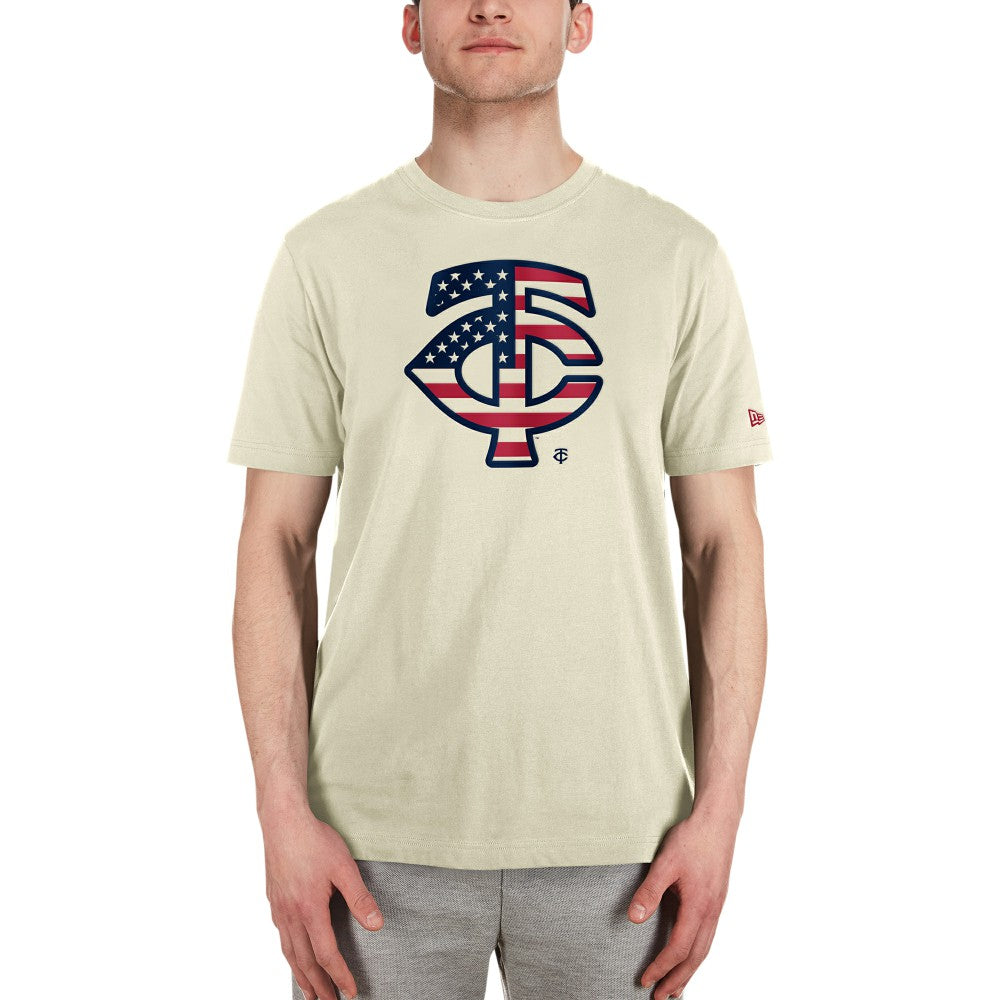 Minnesota Twins New Era Americana Flag Fill T-Shirt - MLB