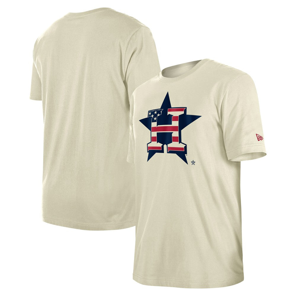 Houston Astros New Era Americana Flag Fill T-Shirt - MLB