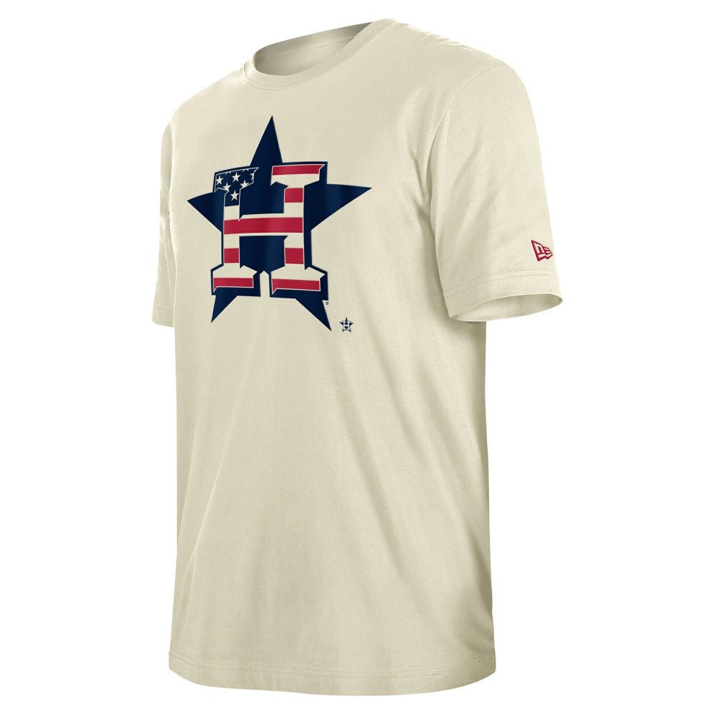 Houston Astros New Era Americana Flag Fill T-Shirt - MLB