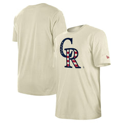 Colorado Rockies New Era Americana Flag Fill T-Shirt - MLB