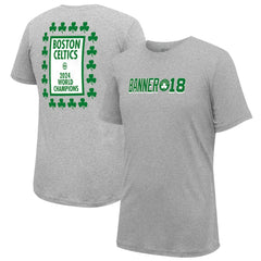 Boston Celtics Stadium Essentials 18-Time NBA Finals Champions Banner 18 Forever T-Shirt Heather Gray - NBA