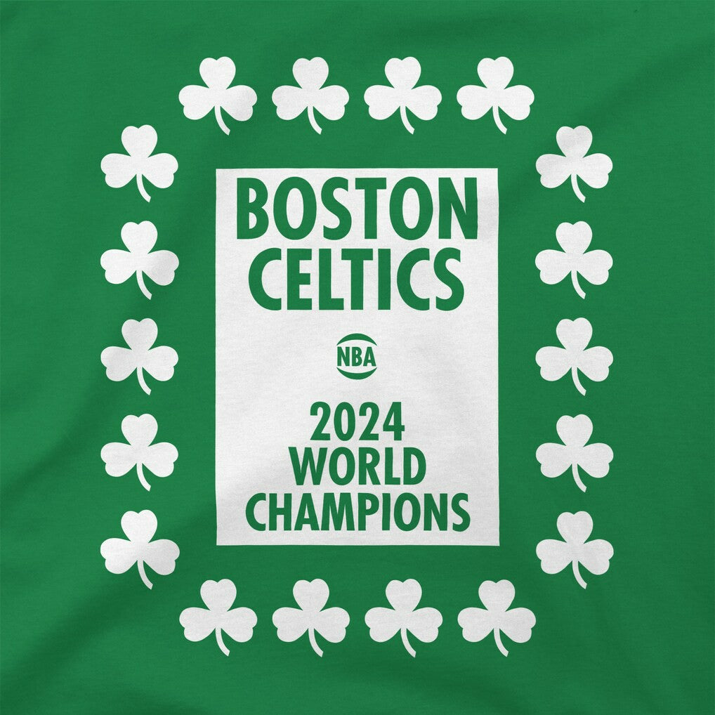 Boston Celtics Stadium Essentials 18-Time NBA Finals Champions Banner 18 Play T-Shirt Kelly Green - NBA