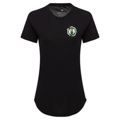 Boston Celtics Sportiqe Women's 2024 NBA Finals Champions King of the Court Phoebe Tri-Blend T-Shirt Black - NBA