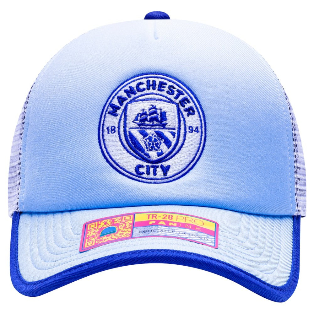 Manchester City Destiny Trucker Adjustable Hat Light Blue - FIFA World CUP