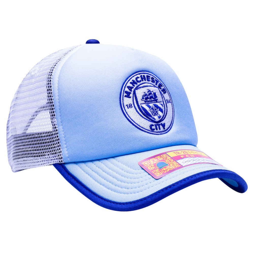 Manchester City Destiny Trucker Adjustable Hat Light Blue - FIFA World CUP